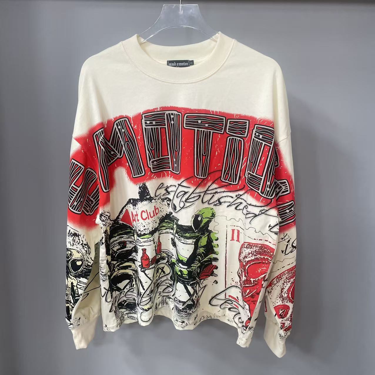 Wallpaper - High Quality Designer MIXED-EMOTION Long sleeved