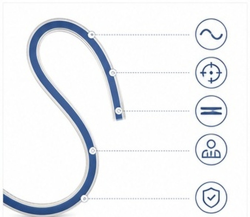 Tape Measure - Snake Shape Flexible Ruler 50Cm High