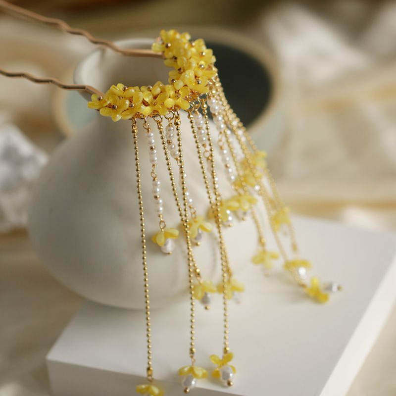 Ancient Style Osmanthus Hairpi - огляд і ціна Curtain Rods