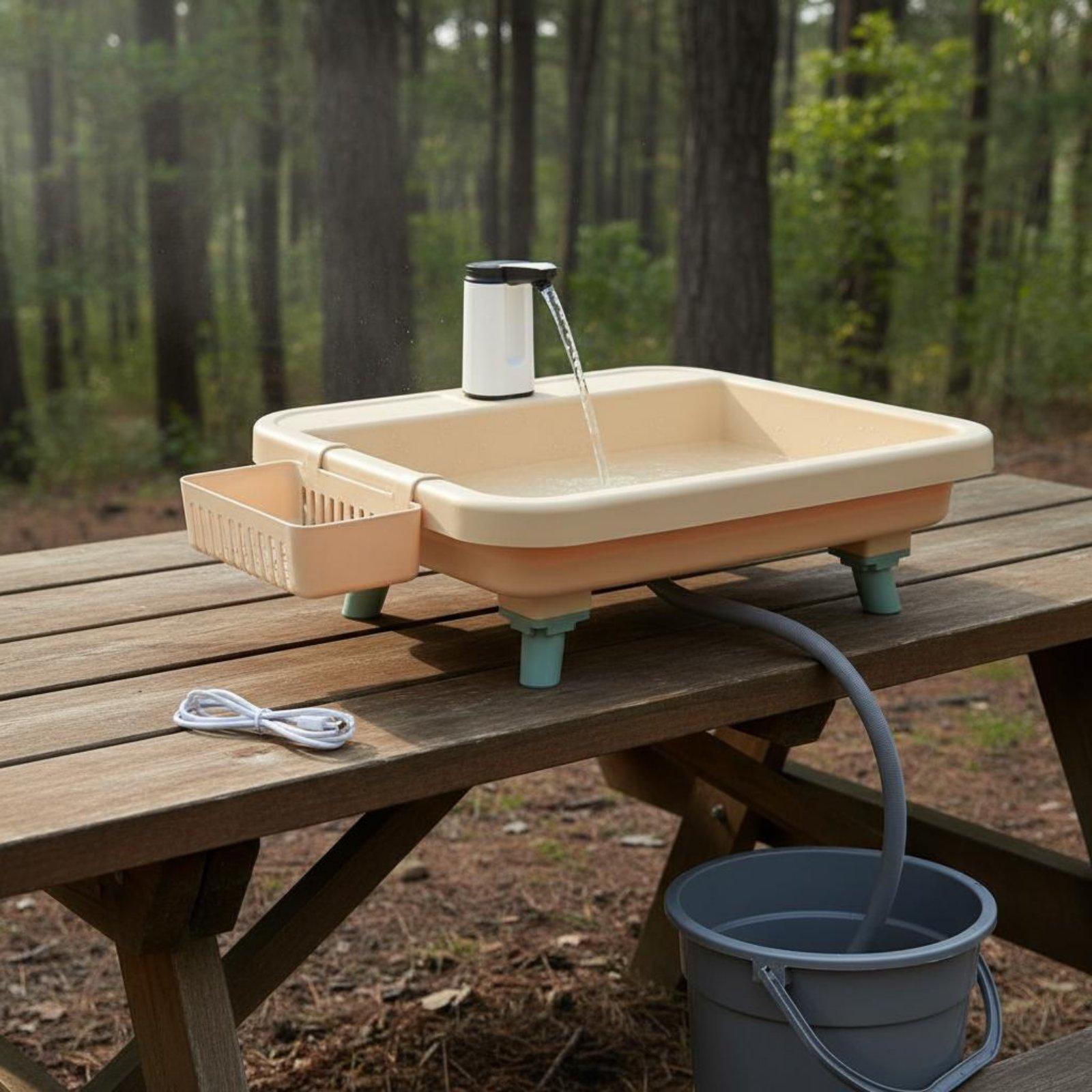 Outdoor Camping Washbasin Port - огляд і ціна Faucet