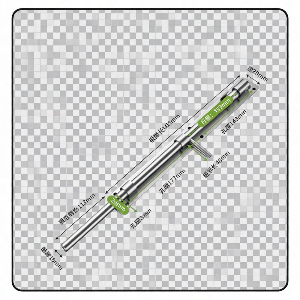 304 Stainless Steel Door Bolt  - огляд і ціна Home Improvement Fence