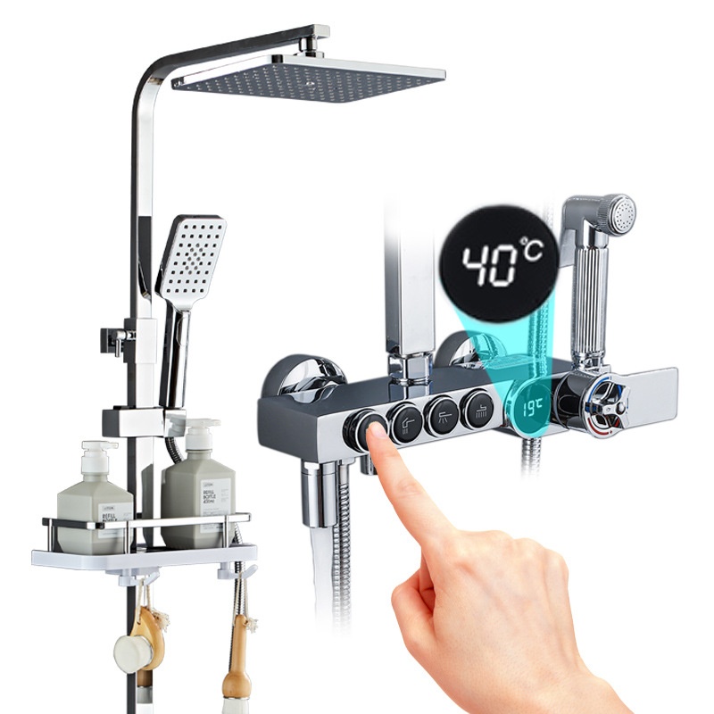 Luxury Silver Led Digital Disp - огляд і ціна Faucet
