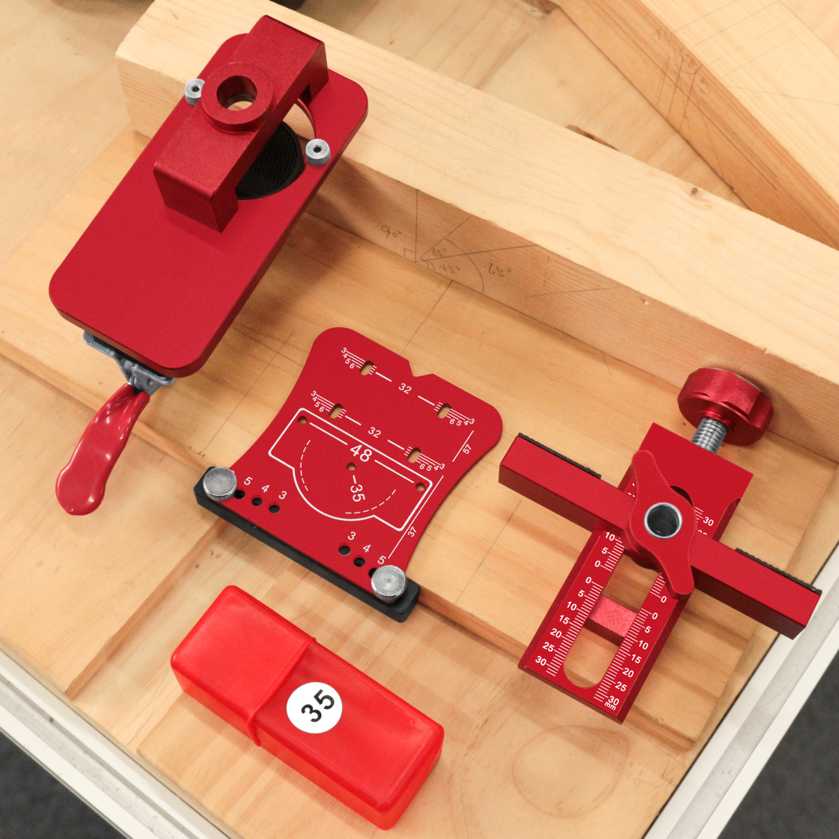 3Pcs Cabinet Door Precision Hi - огляд і ціна Cabinet Hinges