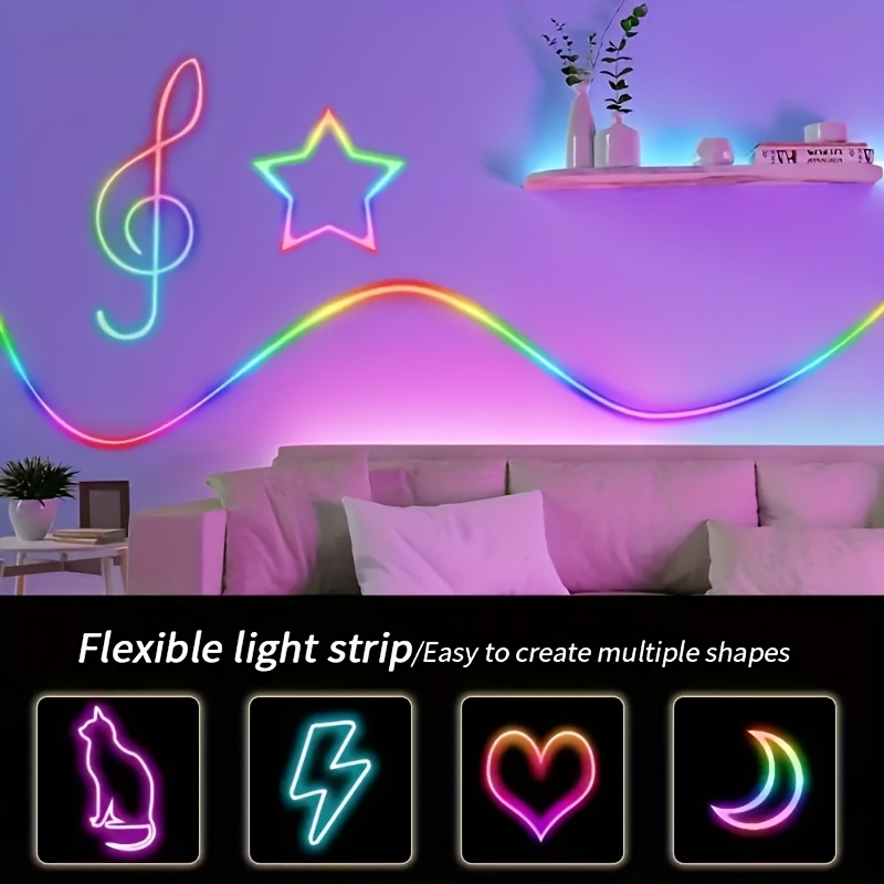 RGBIC Flexible Neon Strip Ligh - огляд і ціна Led Strip Lights