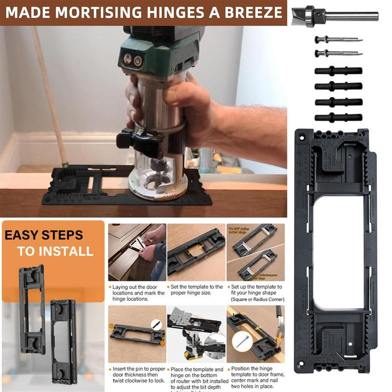 Hinge Jig Metal Adjustable Dri - огляд і ціна Cabinet Hinges