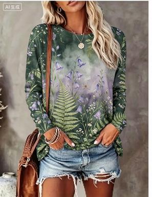 Women Long Sleeve T‑Shirt Grad - огляд і ціна Wallpaper