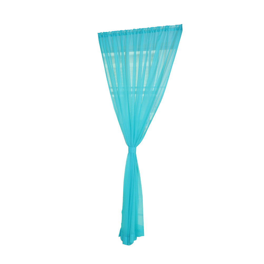 Transparent Voile Window Sheer - огляд і ціна Curtain Rods