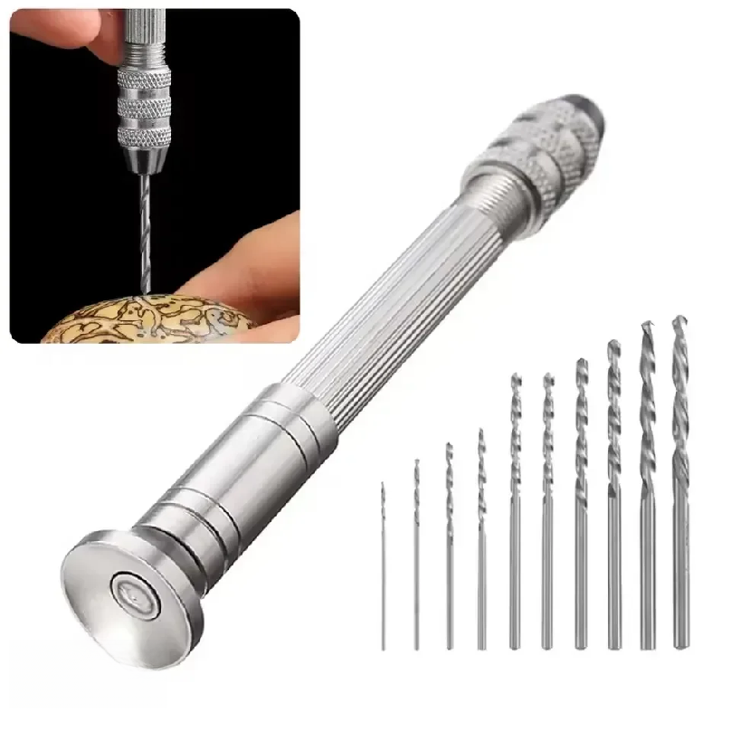 0.8-3.0mm Mini Hand Drill Wood - огляд і ціна Drill Bits