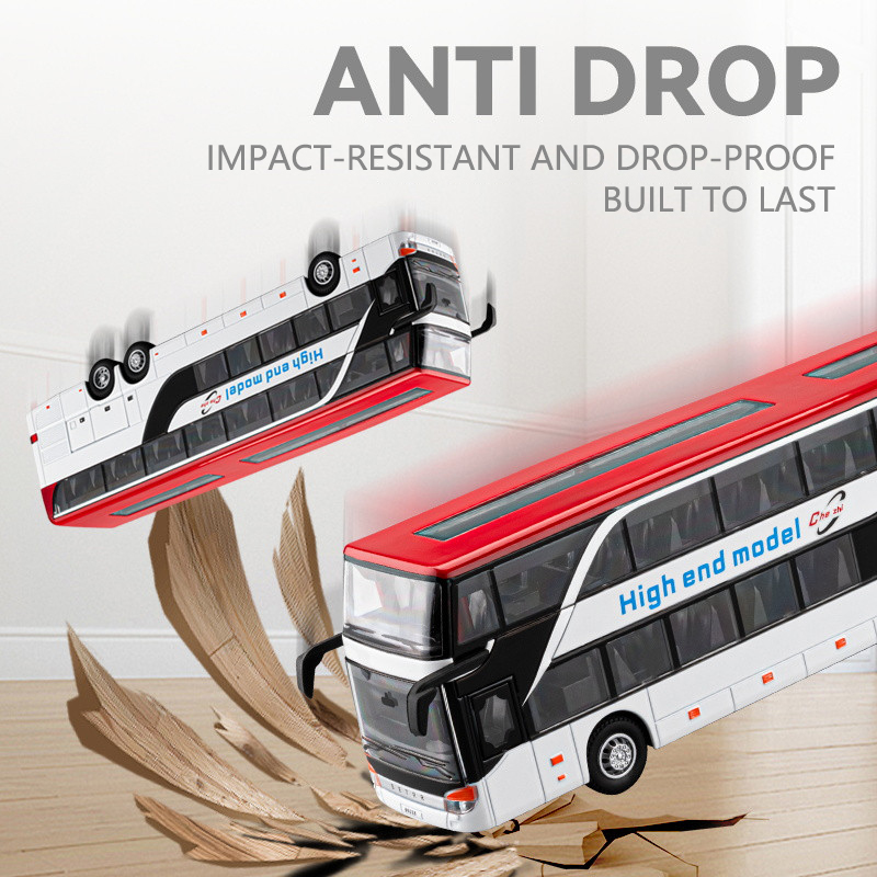 Alloy Bus Model with Lights &  - огляд і ціна Light Switch