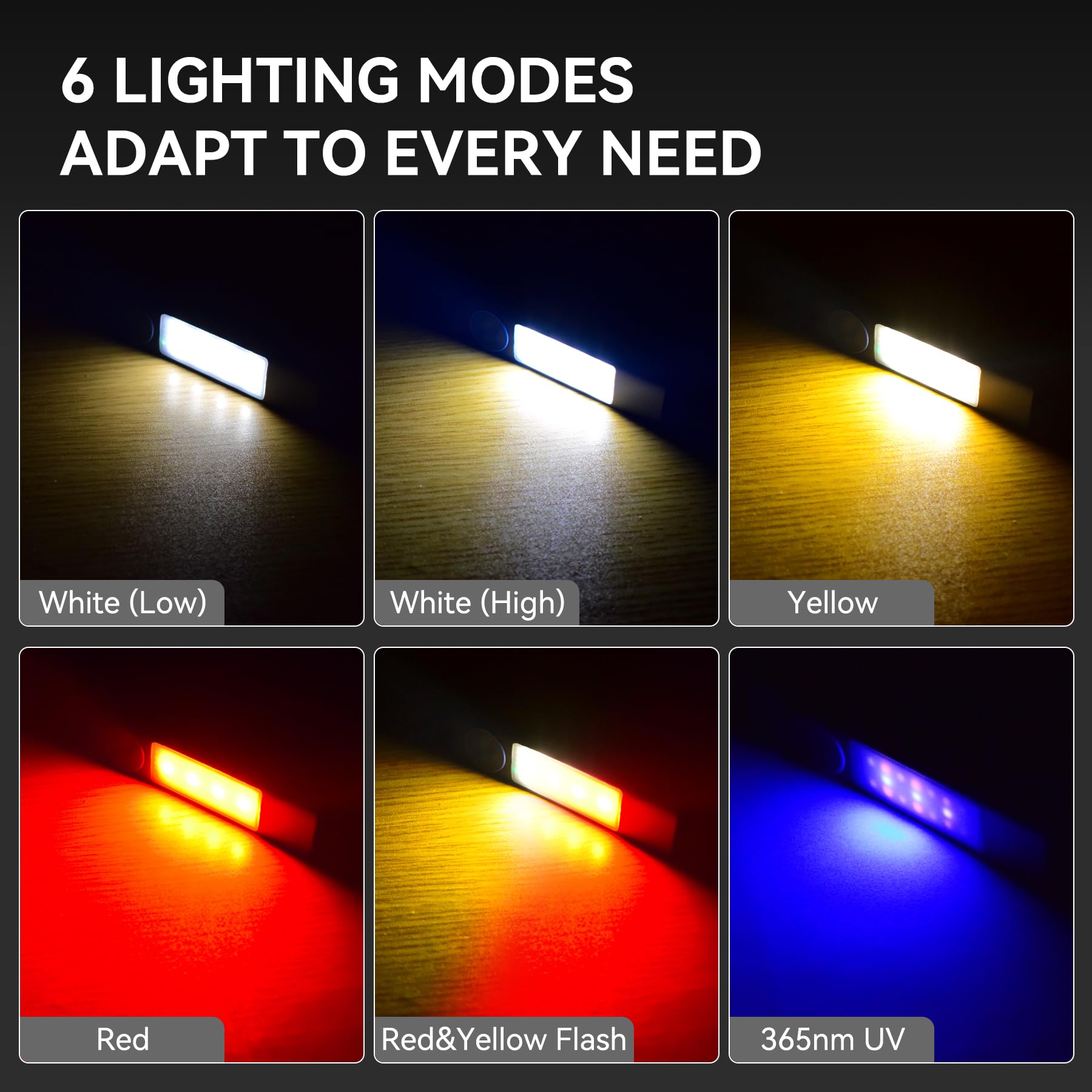 4-in-1 Multi Light Flashlight  - огляд і ціна Light Switch