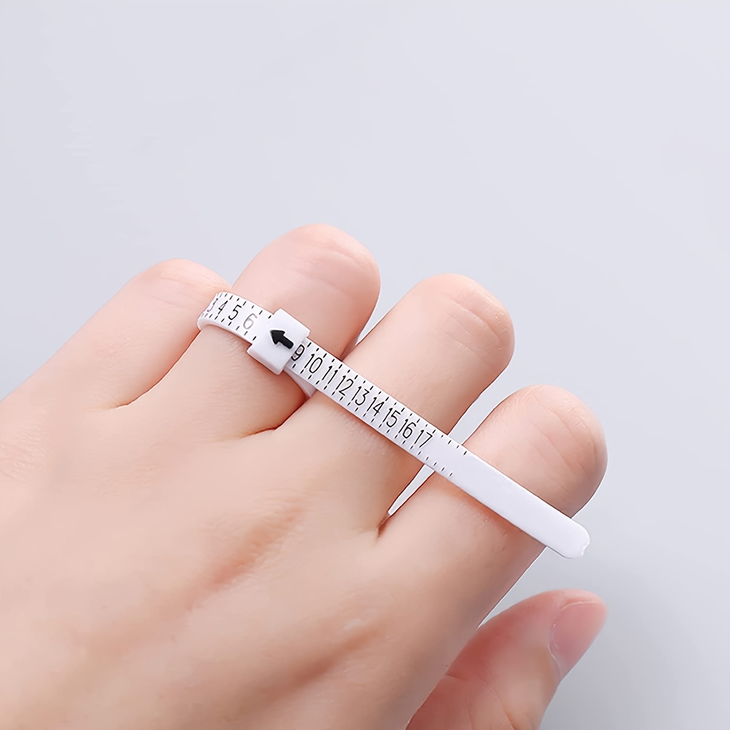 White Ring Sizer Tool - Soft A - огляд і ціна Tape Measure