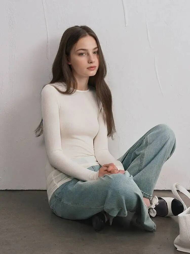 Women Cashmere Blend Long Slee - огляд і ціна Wallpaper